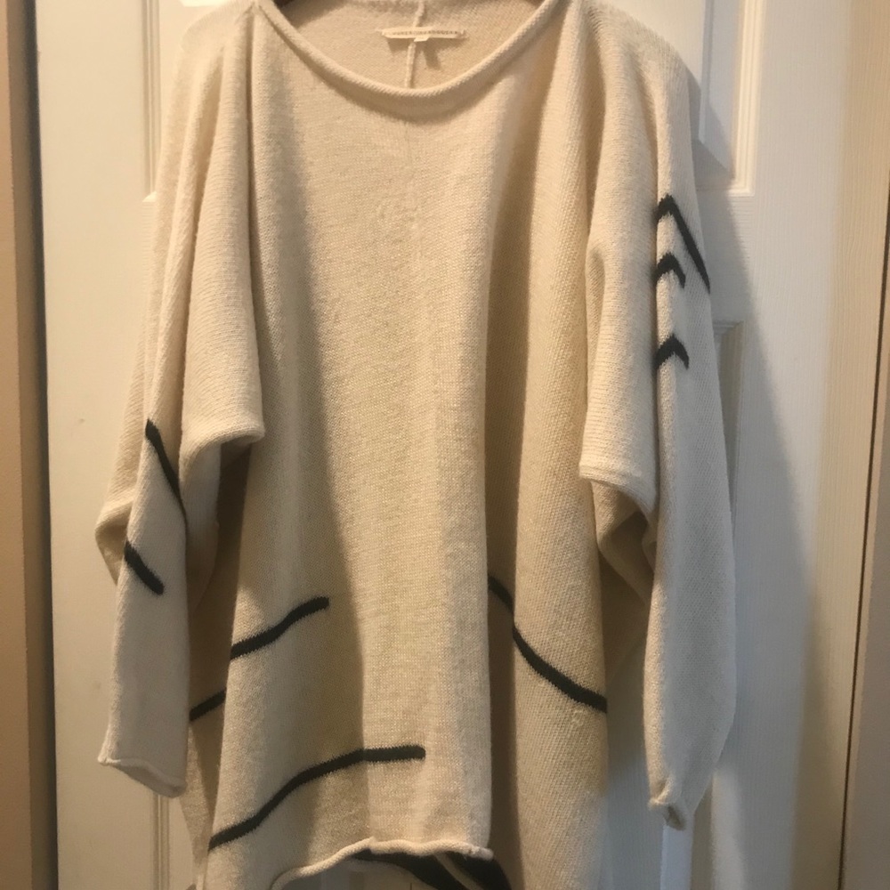 Lauren Manoogiani Rolled Neck Baby Alpaca Sweater